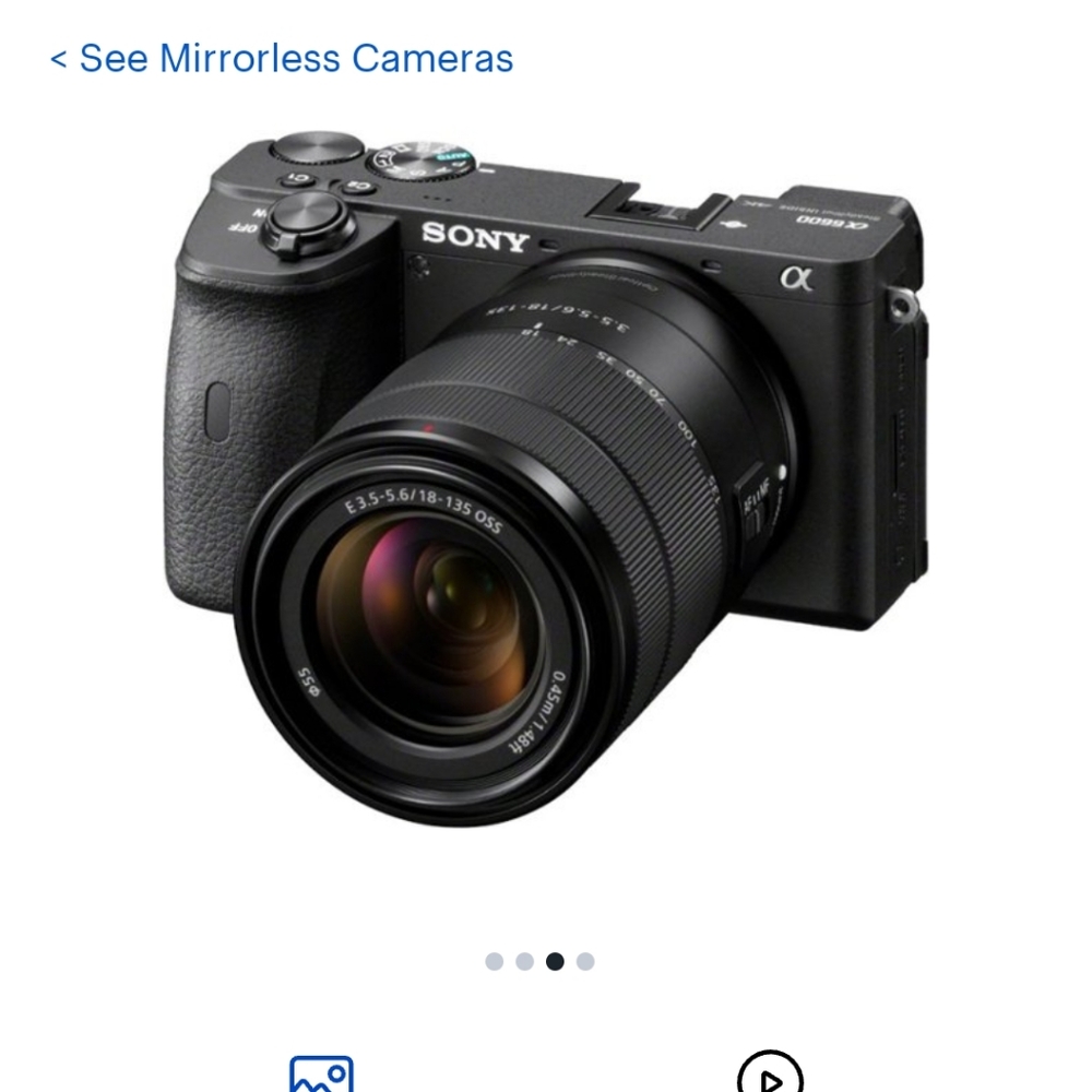 Sony alpha 6600